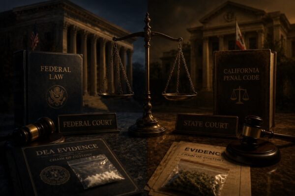 Federal vs State Drug Charges: Why the Court You Face Changes Everything