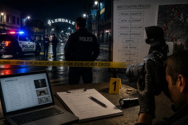 How Glendale Police Investigate Violent Crime Allegations